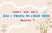 Bài 1 trang 95 Toán 8 Chân trời sáng tạo Tập 2